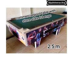 Commercial pool table