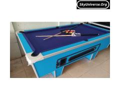 Commercial pool table on sale with lubengo slate - 2