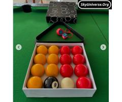 Commercial pool table on sale with lubengo slate - 3