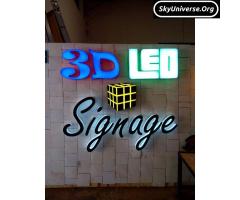 3D LED SIGNAGE