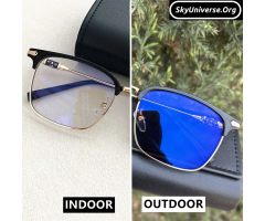 Photochromic Anti-Blue Light Glasses. - 2