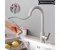Pull out kitchen  sink tap mixer - 2
