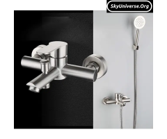 Shower  mixer for bathtub