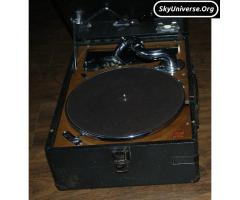 Antique Portable Gramophone