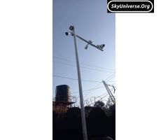 CCTV.CAMERA INSTALLATION WITH POLE STAND - 4