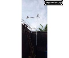 CCTV.CAMERA INSTALLATION WITH POLE STAND - 6