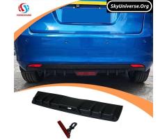 Rear bumper hind led diffuser lip