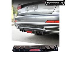 Rear bumper hind led diffuser lip - 2