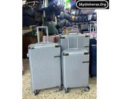 3pcs plastic suitcase sets