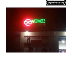 Illuminated 3D letters