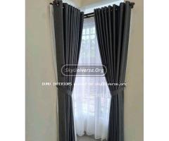 Metallic Grey Curtains
