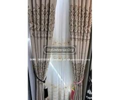 Brown Curtains