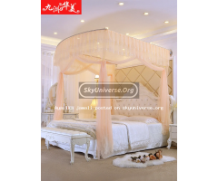 Wall mount adjustable mosquito net