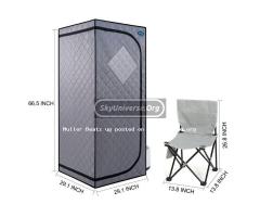 Portable Full Body Steam Sauna Tent – Weight Loss & Relaxation Box