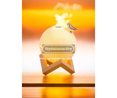 330ml USB Cool Mist Air Humidifier with Warm LED Light & Aroma Diffuser - 6