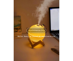 330ml USB Cool Mist Air Humidifier with Warm LED Light & Aroma Diffuser - 8