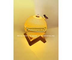 330ml USB Cool Mist Air Humidifier with Warm LED Light & Aroma Diffuser - 10