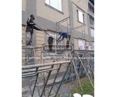 Exterior texture paste painting