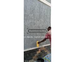 Texture paste painting