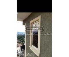 Exterior texture paste painting