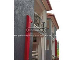 Apartment texture paste painting