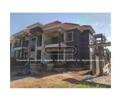 Exterior texture paste painting