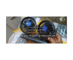 Double 360-degree Car fan