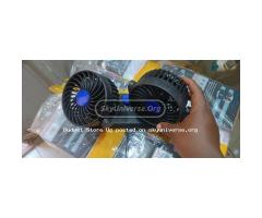 Double 360-degree Car fan - 3