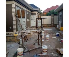 Exterior texture paste painting
