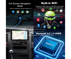 Soak Android 919CP Car Screen 10.1" IPS Touch, 1GB RAM + 32GB ROM, Bluetooth, WiFi, DSP, Mirror - 5