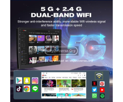 Soak Android 919CP Car Screen 10.1" IPS Touch, 1GB RAM + 32GB ROM, Bluetooth, WiFi, DSP, Mirror - 7