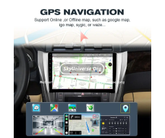 Soak Android 919CP Car Screen 10.1" IPS Touch, 1GB RAM + 32GB ROM, Bluetooth, WiFi, DSP, Mirror - 8