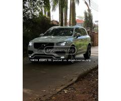 The Volvo XC90 is a luxury SUV known for its spaciousness, safety, and stylish Swedish design.