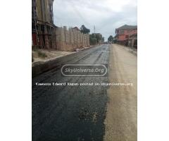 TARMACKING ROADS AND COMPOUND - 3