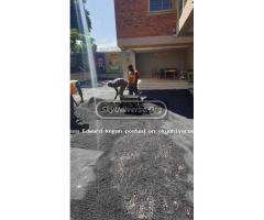 TARMACKING ROADS AND COMPOUND - 4