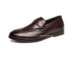 Business classic formal shoes-Brown - 2