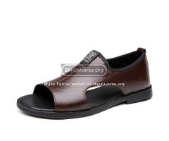 Fronci Casual Sandals-rubber sole, non-slip-brown