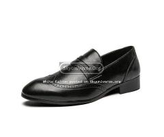 Men’s Gentle leather classic shoes with rubber sole