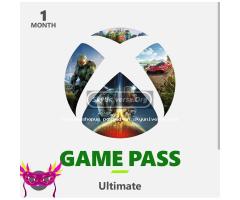 Xbox game pass ultimate 1 month