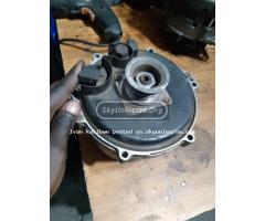 It's a water cooler alternator for BMW E65/E66 - 4