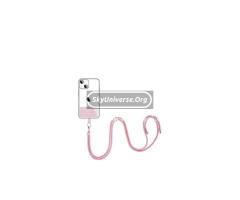 Adjustable cross body phone lanyard