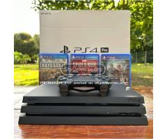 Fairly new playstation 4 pro PS4 pro. Chipped, 1TB STORAGE, 25 GAMES AND 2 CONTROLLERS - 2