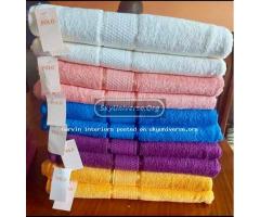 Soft towels available