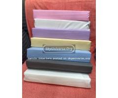 Plain bedsheets strips