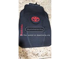 Toyota Labeled Rubber Car floor mats / Carpets - 3