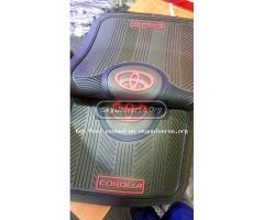 Toyota labeled Rubber car floor mats/ Carpets - 3