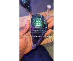Subaru  glass gear shift knob handle with led