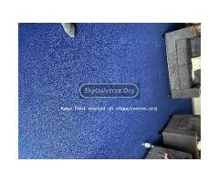 Wall to wall blue color available in all sizes - 2