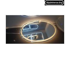 Oval Light  mirror