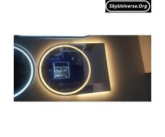 Oval Light  mirror - 2